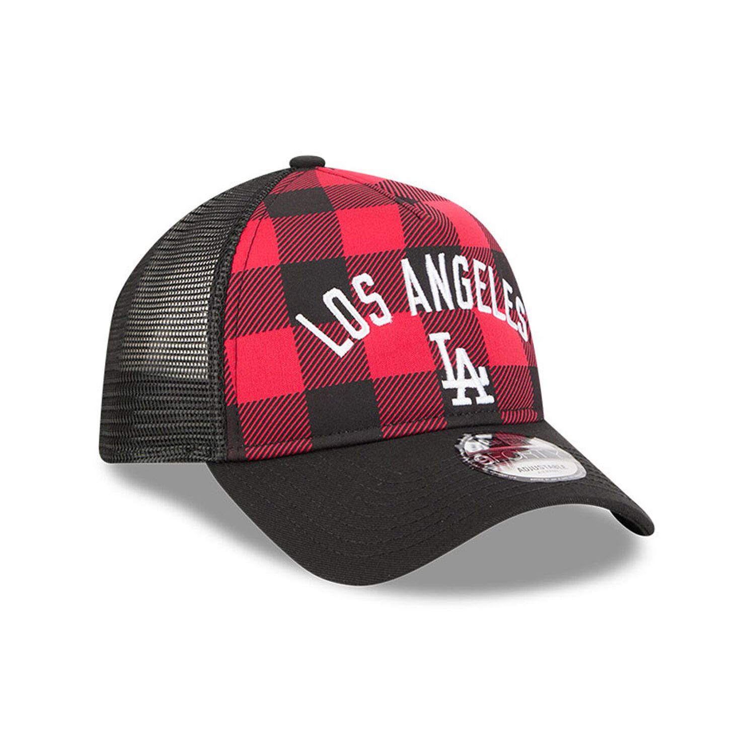 Gorra New Era 9forty Los Angeles Dodgers Novelty Check Negro image number 2.0