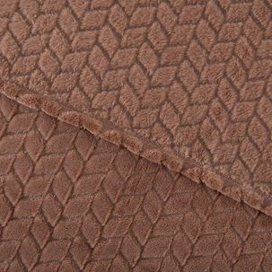 Frazada Jqd Flannel Nevada King Nude