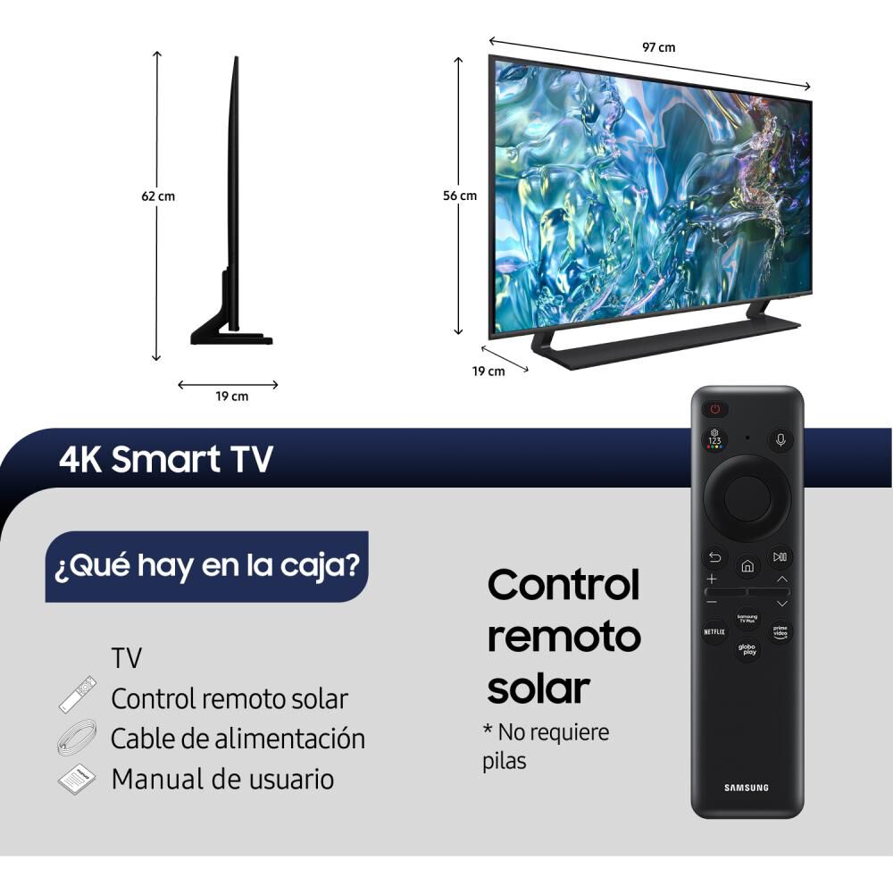 Qled 43" Samsung Q65D / Ultra HD 4K / Smart TV 2024 image number 2.0