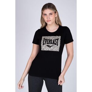Polera M/c Focus Negro Everlast