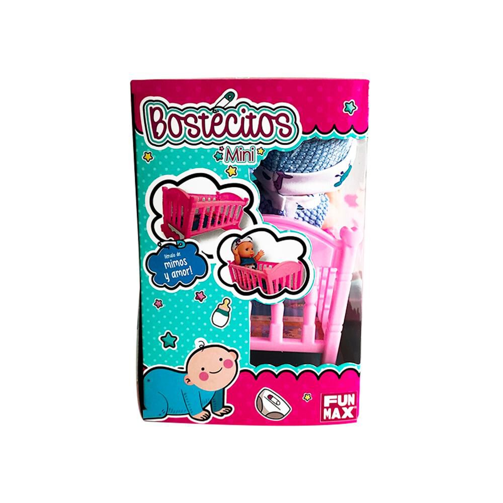 Muñeca Babydoll Bostecitos Mini 8" + Cuna image number 7.0