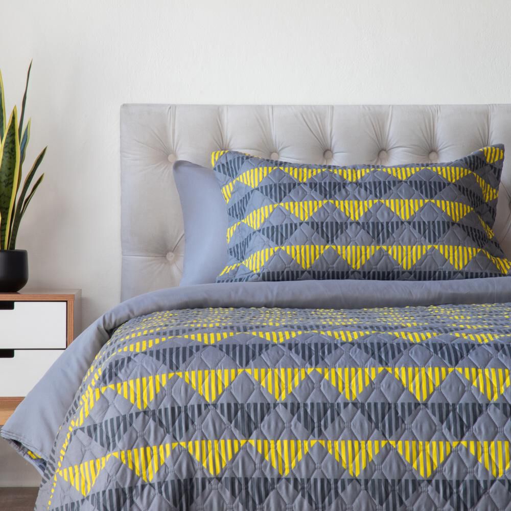 Set Cubrecama + Juego De Sábanas Casaideal Valencia / 1.5 Plazas image number 0.0