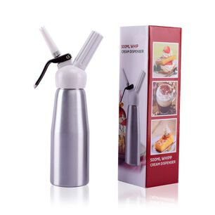 Sif&oacute;n Crema Batida Dispensador Chantilly De Acero Inox 500ml
