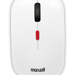 Mouse Inal&aacute;mbrico Maxell 1200 Dpi Mowl-100 Blanco
