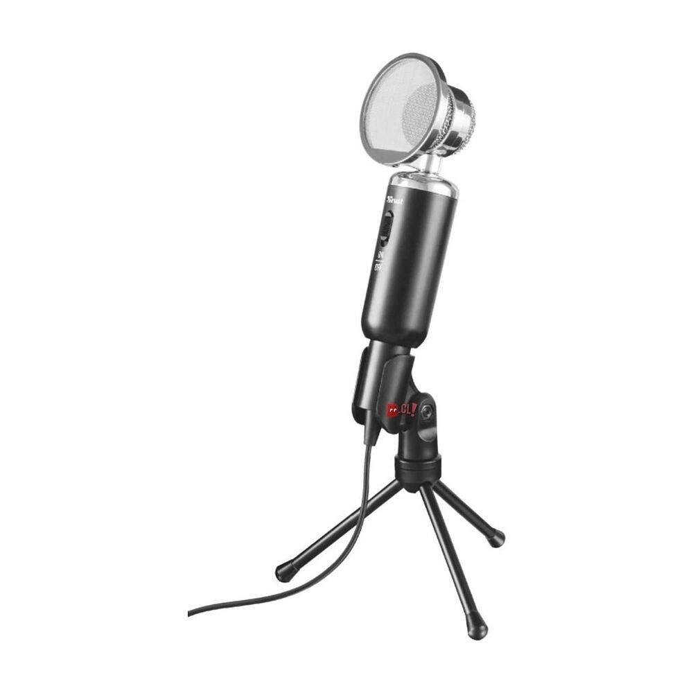 Micr&oacute;fono Pc Madell Estilo Vintage Rejilla Y Tr&iacute;pode - Ps image number 2.0