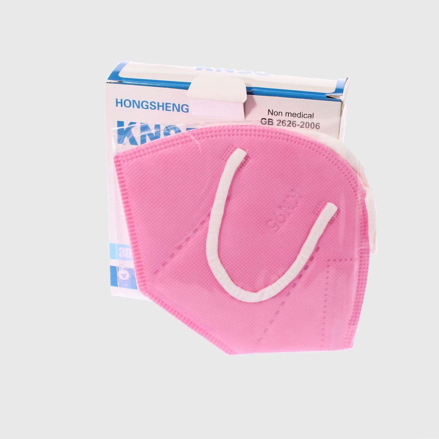 10 Mascarillas Kn95 Rosado V&iacute;a Franca Art. 0maskkn95pinkx10 image number 2.0