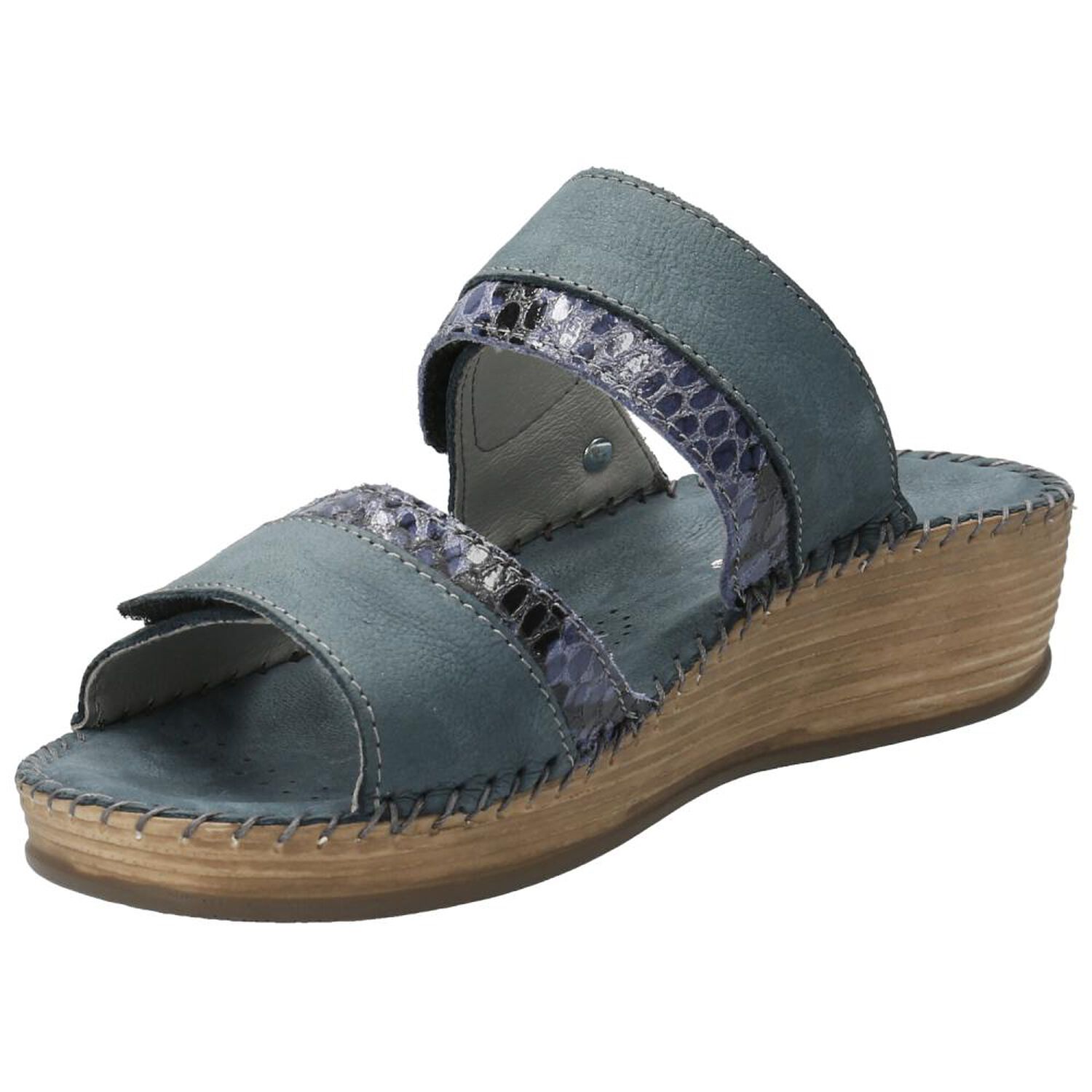 Sandalia Mujer Hush Puppies Naila Blue image number 3.0