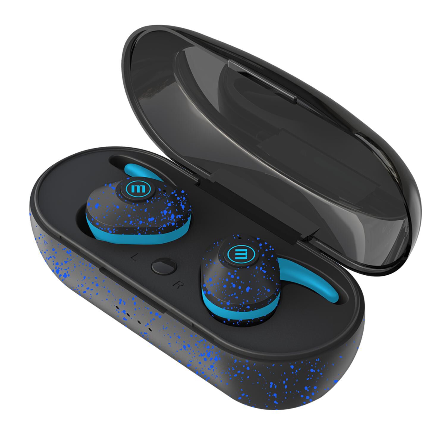 Audifonos Bluetooth Tws In Ear Azul Mini Duo Maxell image number 0.0