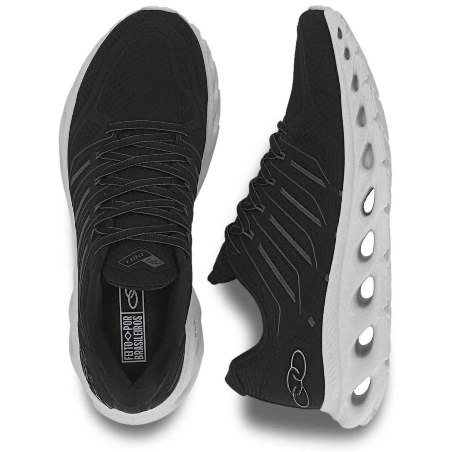 Zapatilla Hombre Cyber 4 Negro/blanco image number 2.0
