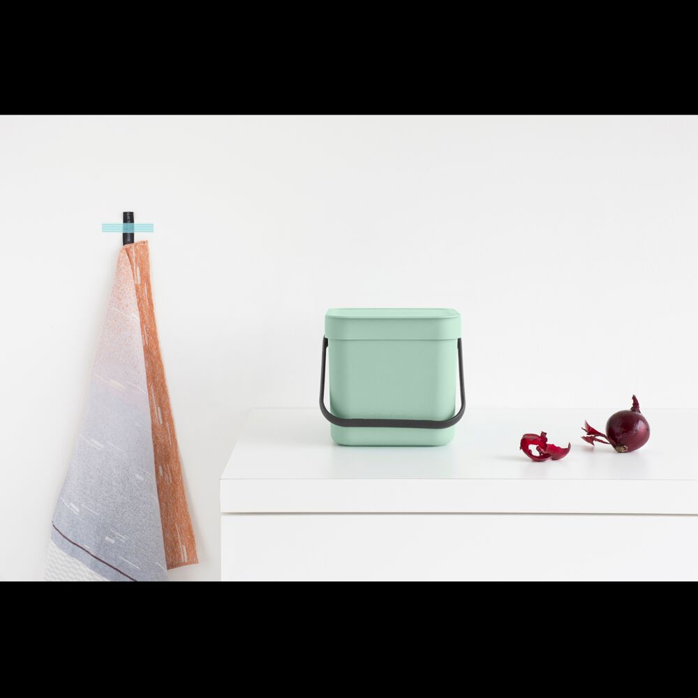Basurero Sort & Go 6 Lt Jade Green image number 4.0
