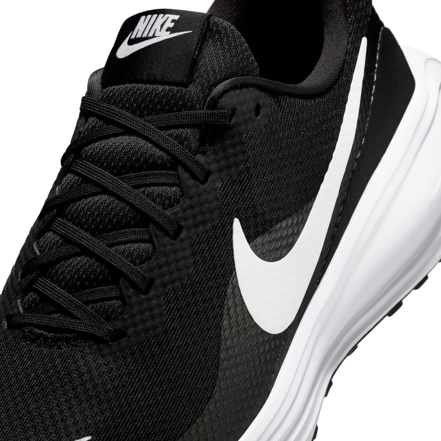 Zapatilla Nike Revolution 8 Hombre Negro image number 7.0