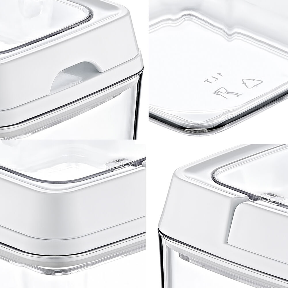 Canister Contenedor Herm&eacute;tico 1lt Lock Crystal image number 4.0