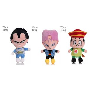 Juguete Pack 6 Peluches Dragon Ball 25cm Infantil