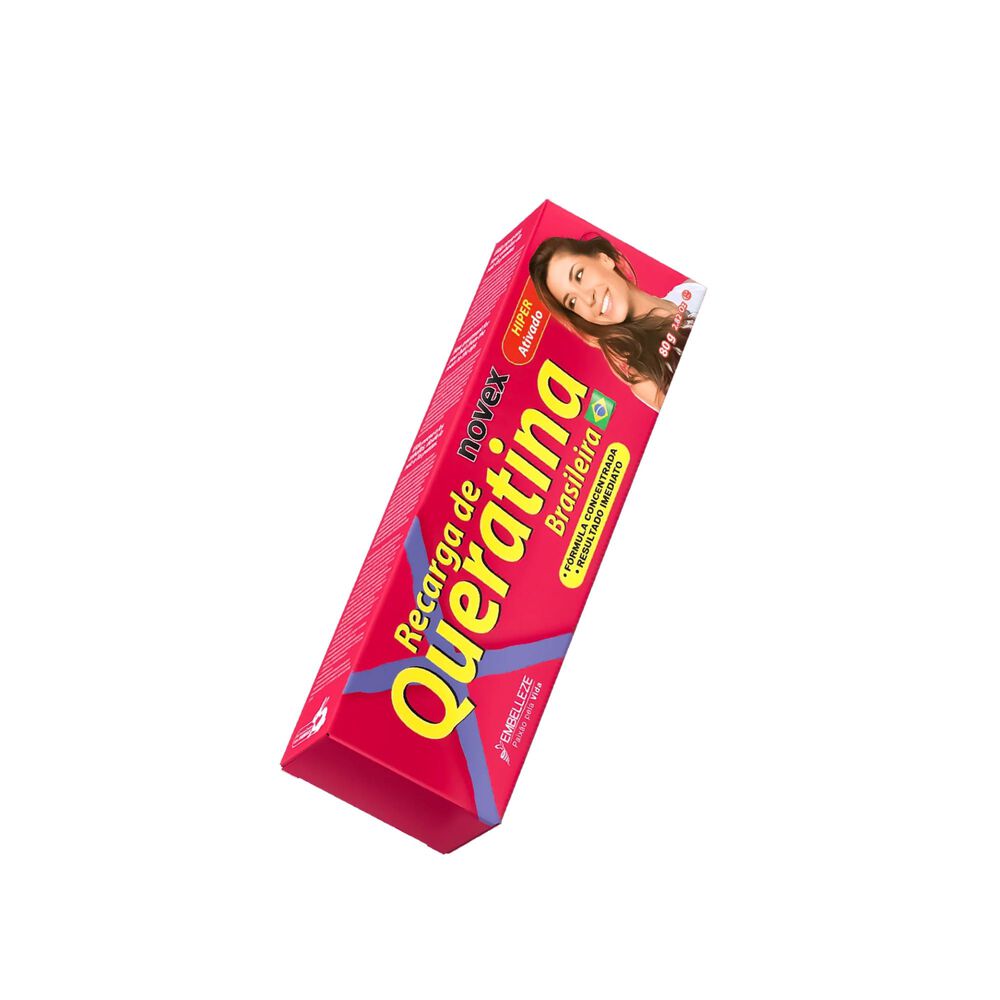 Tratamiento Recarga De Keratina Brasile&ntilde;a Novex 80gr.1 De 1000gr image number 3.0