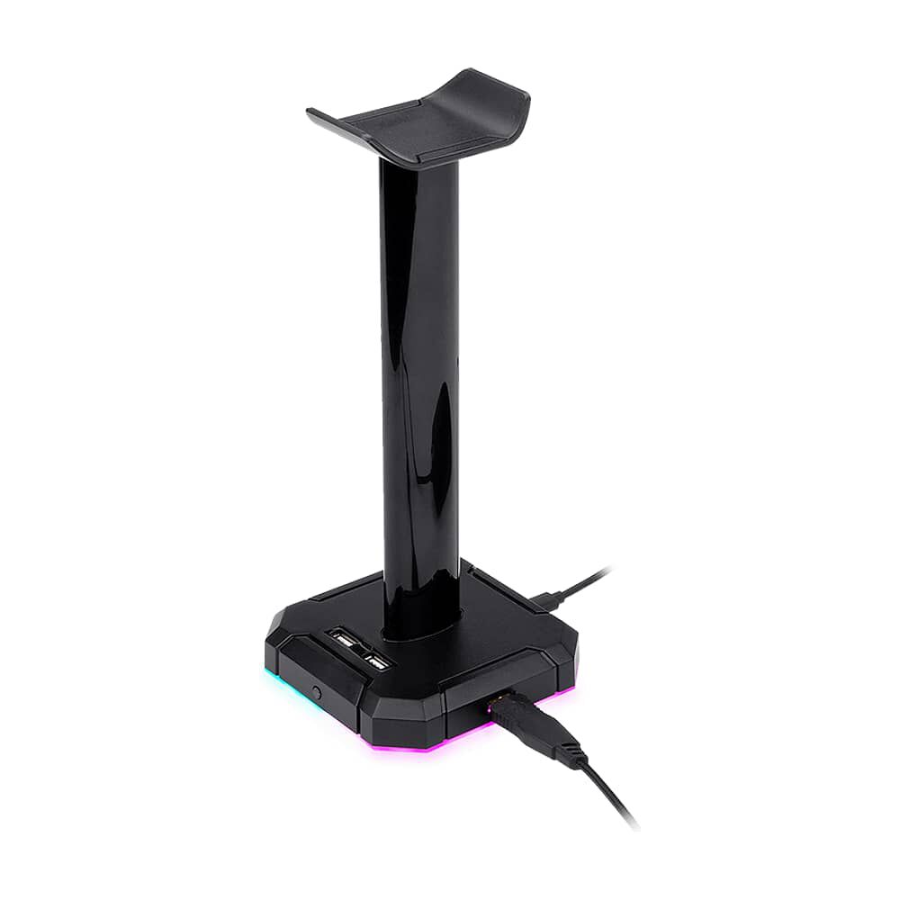 Soporte Para Aud&iacute;fonos Redragon Scepter Con Hub Usb Full Rgb image number 4.0