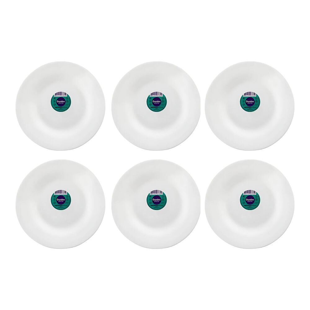 Set 6 Platos Postre Opaline 19cm Marinex Vidrio Resistente image number 0.0