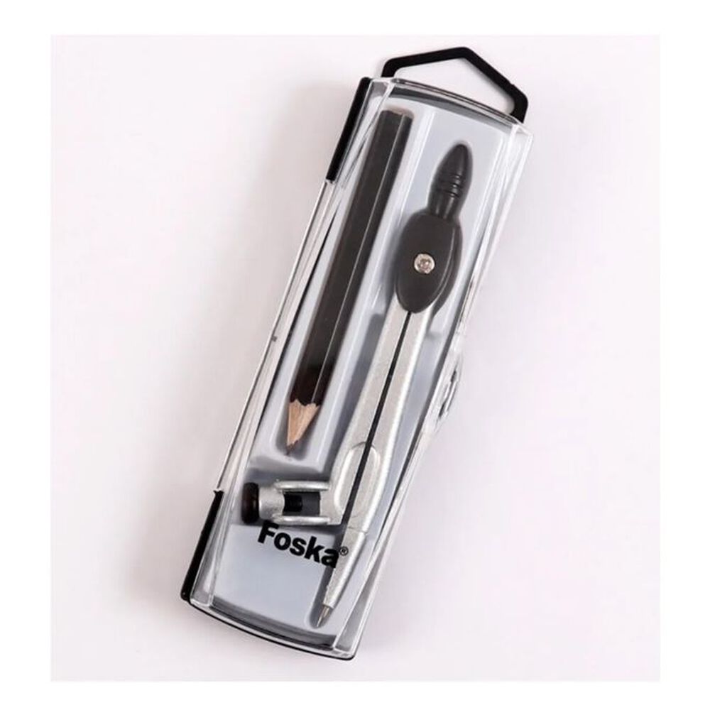 Compas Metalico Con Lapiz Ym1012 Foska image number 1.0