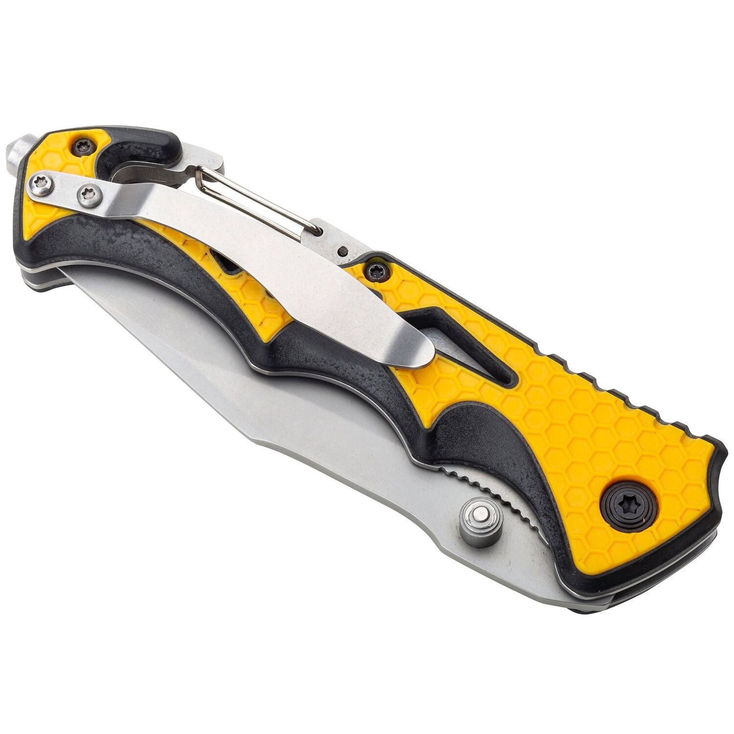 Cuchillo Navaja Plegable Cat 980524 Punta Curva image number 1.0