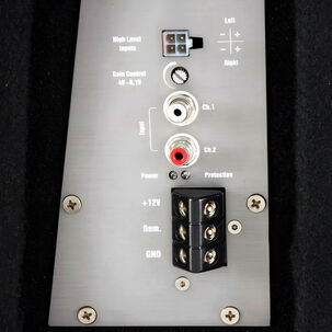 Subwoofer Auto 120w Aiwa Amplificado 10'' Slim Aw-101bx Negro Subwoofer Auto 120w Aiwa Amplificado 10'' Slim Aw-101bx Negro