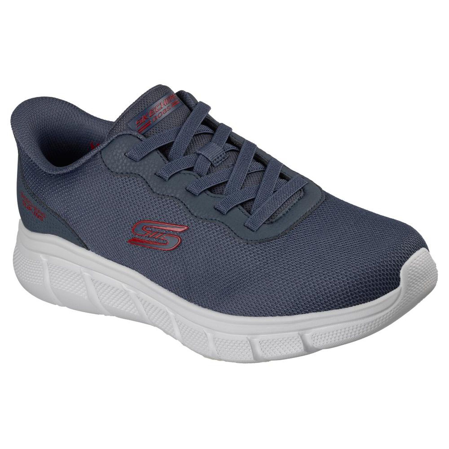 Zapatilla Urbana Hombre Skechers Bobs B Flex - Glacial Edge Dknv image number 4.0