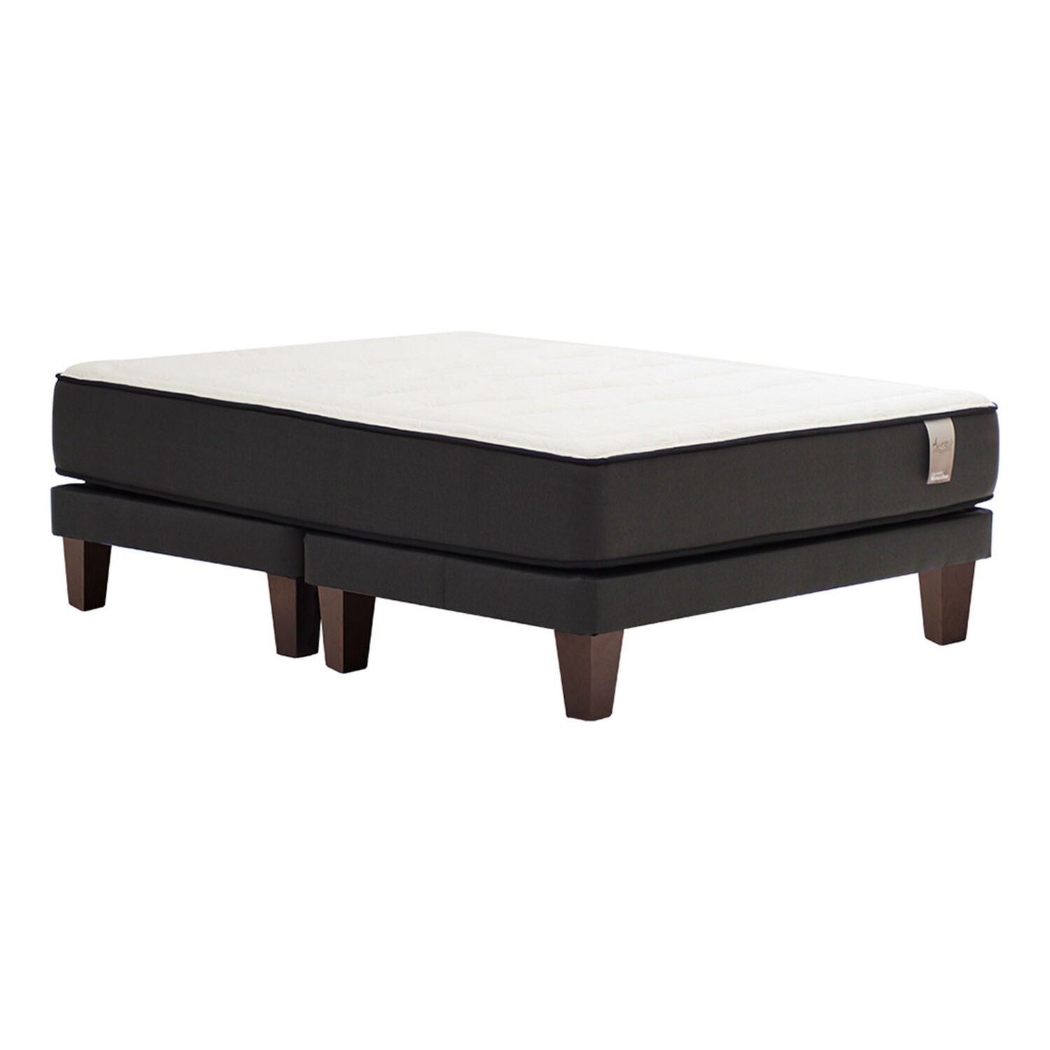 Cama Europea Mantahue Aureo / 2 Plazas / Base Dividida image number 0.0