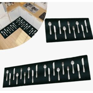 Alfombra Cocina Piso Entrada Antideslizante