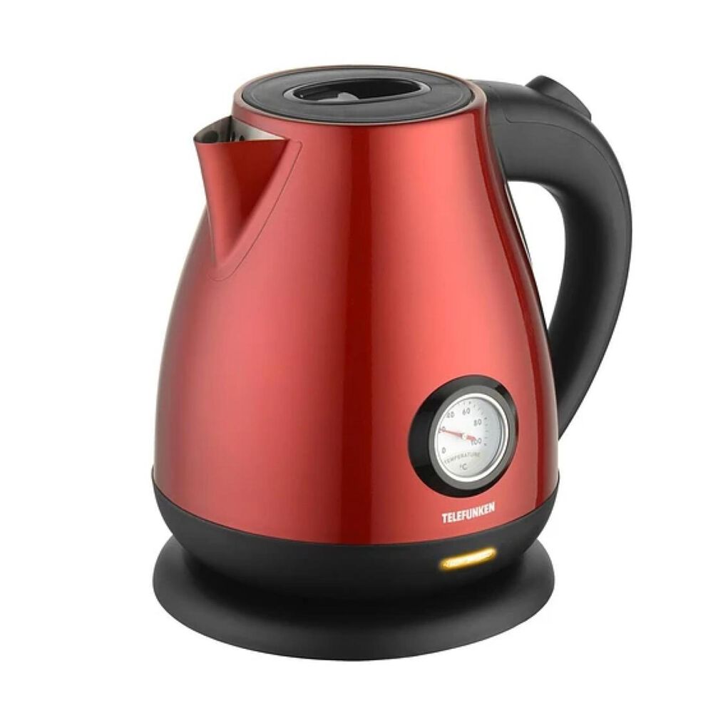 Hervidor Electrico 1700ml 2200w Rojo Tfpe900 image number 0.0