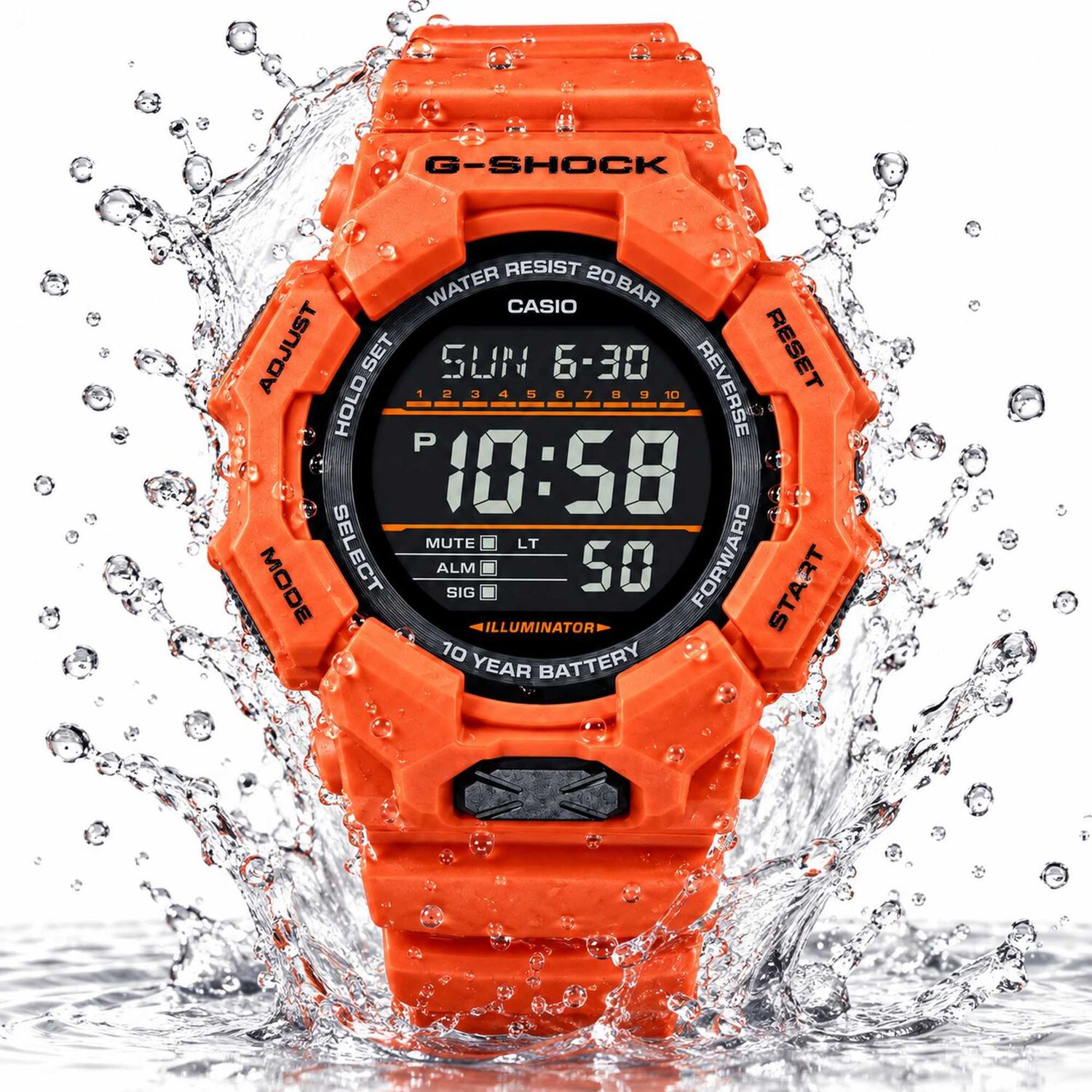 Reloj Deportivo G-shock Gd-010-4dr image number 5.0