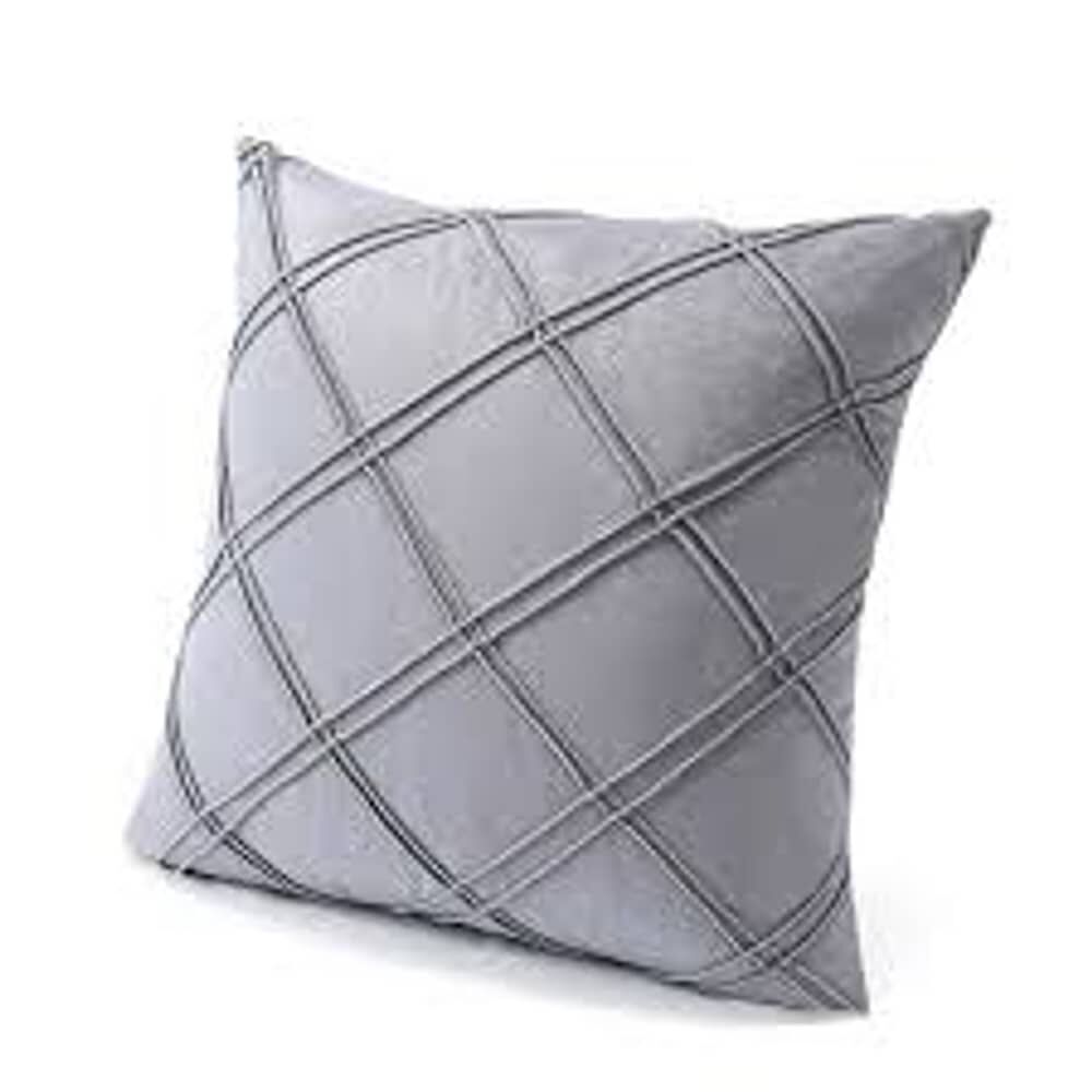 Set De 2 Cojines De Terciopelo Doble Pliegue image number 3.0