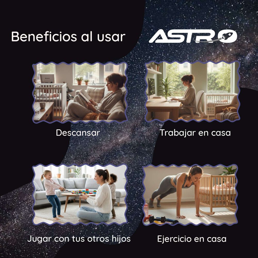 Mecedora Astro Para Coches, Bouncers Y Cunas Bebes image number 4.0