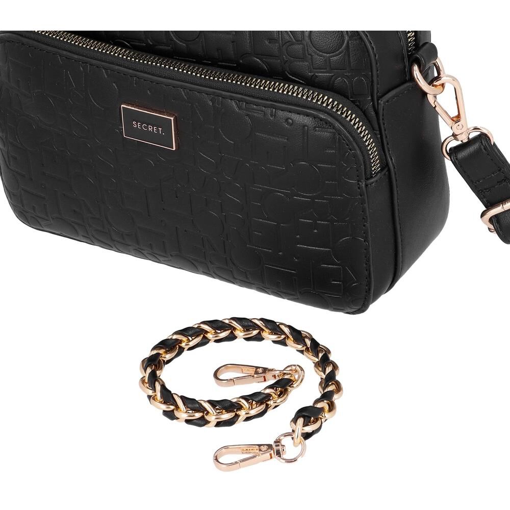 Bandolera Secret Amberes St6 S Negro image number 5.0