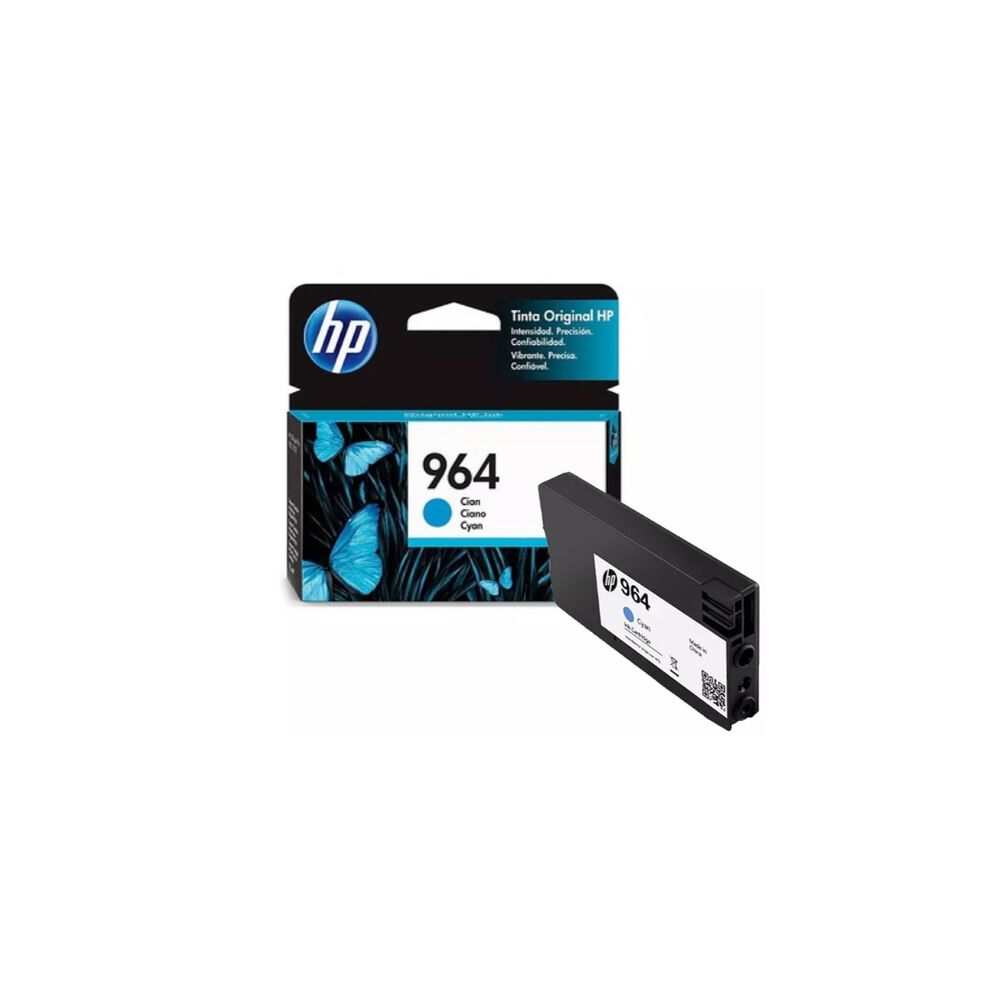 Cartucho Hp 964 Cyan Original Hp 9010 9016 9018 9020 image number 1.0
