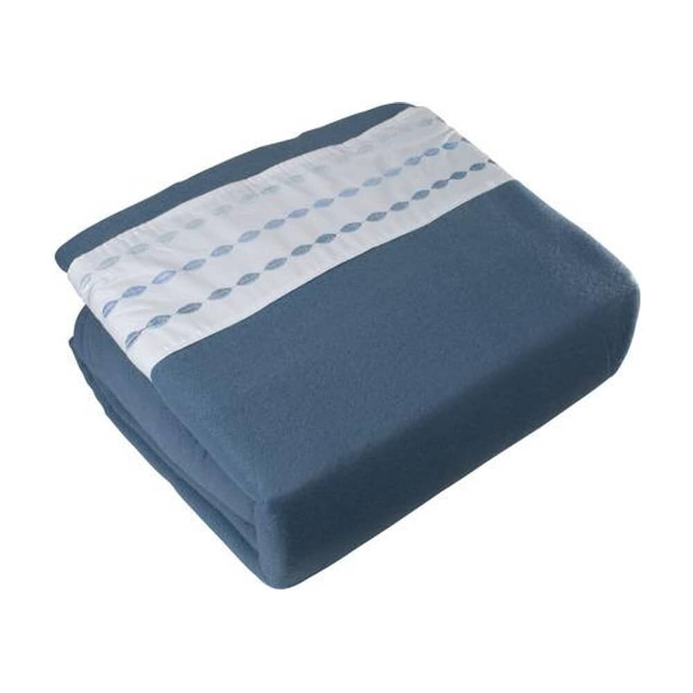 Sabana Andes Polar Bordada Circulo Azul 2 Plaza image number 1.0