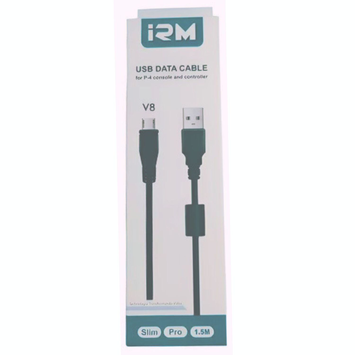 Cable Consola Micro Usb V8 Para Playstation 4 Slim Pro 1.5 Mts image number 0.0