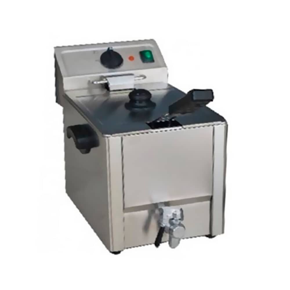 Freidora Electrica Ecobeck Linea Alta Con Despiche Mod Kfe-8hq 1tacho 8lts image number 0.0