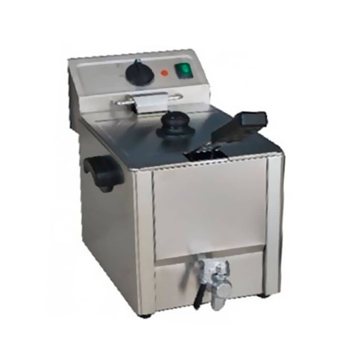 Freidora Electrica Ecobeck Linea Alta Con Despiche Mod Kfe-8hq 1tacho 8lts image number 0.0