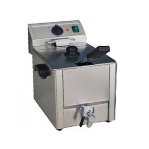 Freidora Electrica Ecobeck Linea Alta Con Despiche Mod Kfe-8hq 1tacho 8lts