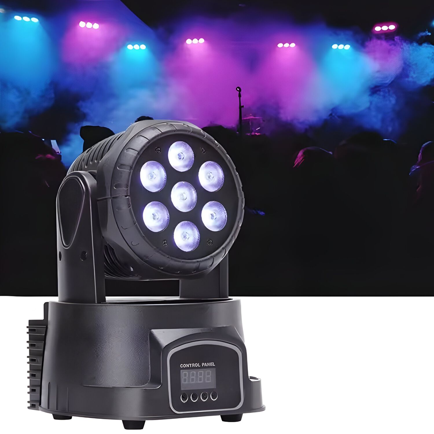 Cabeza Rob&oacute;tica Ritmica Dmx Djpower Full Rgb Led 56w M070pro image number 4.0