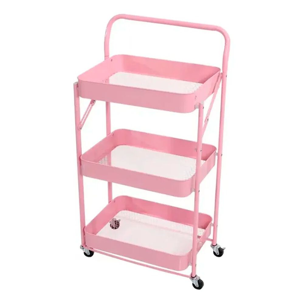 Carro Cocina Y Ba&ntilde;o De 3 Canasta Con Ruedas image number 1.0