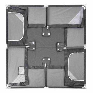Corral De Juego Infantil Beb&eacute;s Playpen 2x2m Gris Bebesit