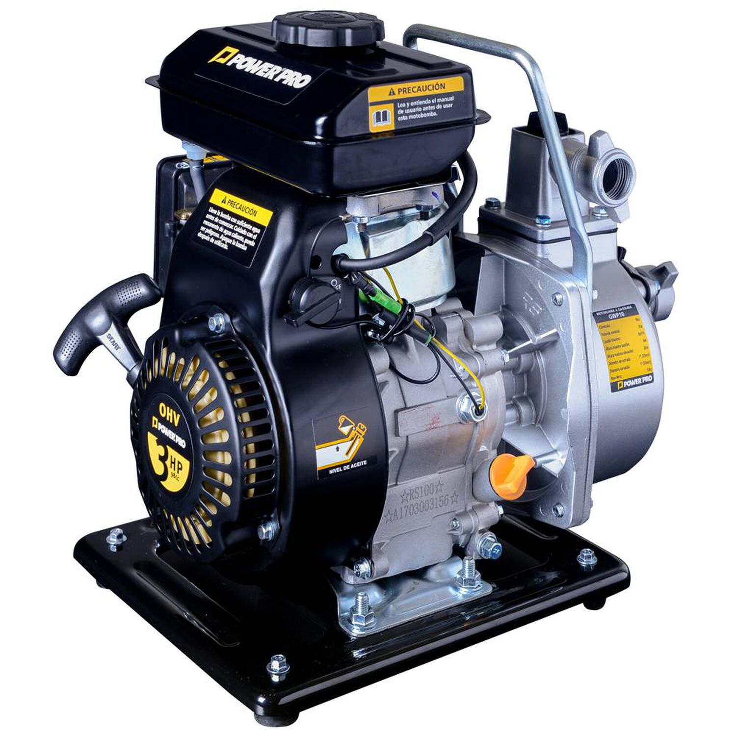 Motobomba 1" Gasolina 3hp image number 0.0