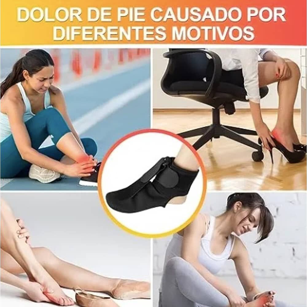 Calcet&iacute;n De Noche Para Fascitis Plantar-ortesis Ca&iacute;da Pie M image number 2.0