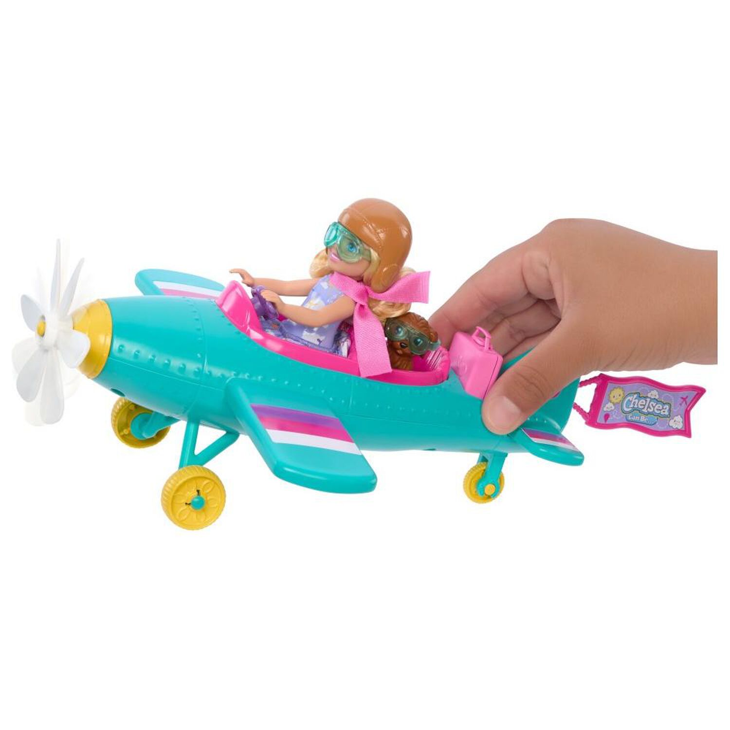 Set De Mu&ntilde;ecas Barbie Chelsea Piloto Avi&oacute;n image number 3.0