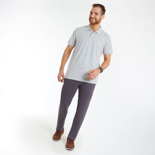 Polera Lisa Regular Fit Manga Corta Hombre Peroe