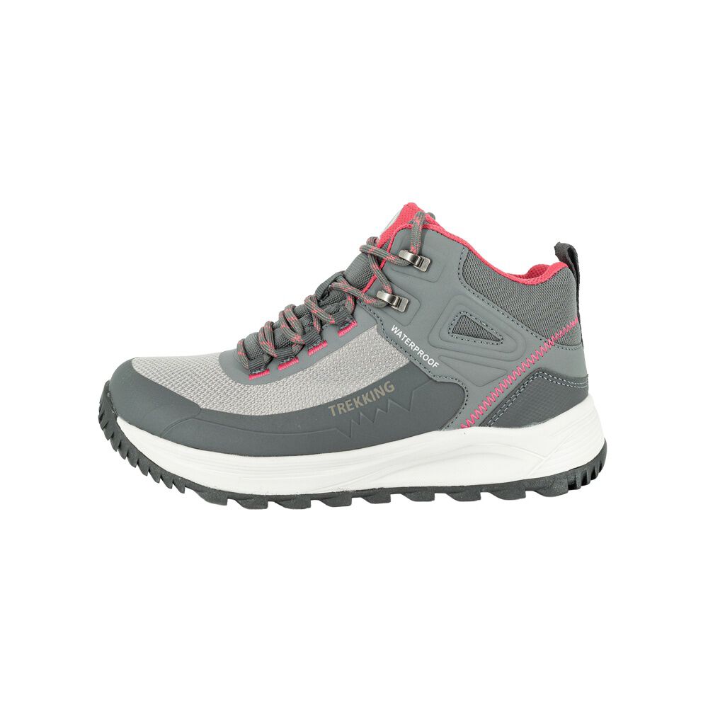 Botin Outdoor Waterproof Rosal Gris Alquimia image number 1.0