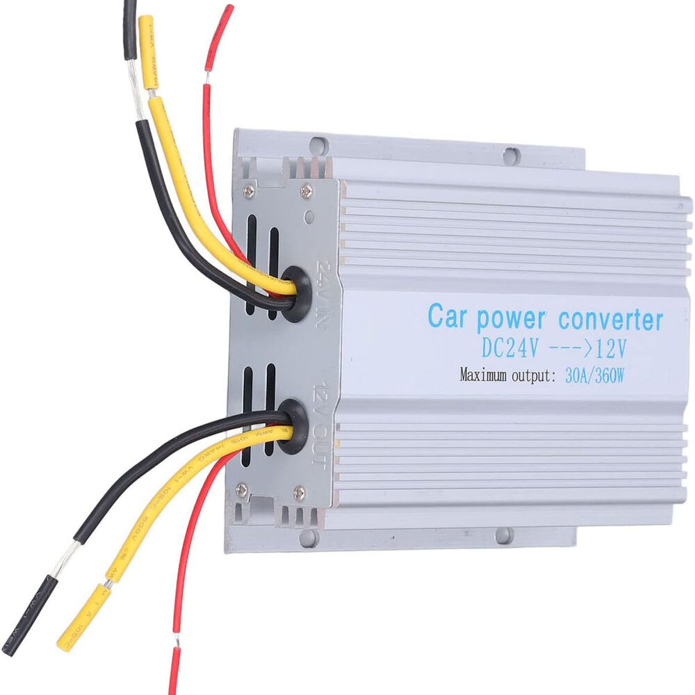 Inversor Electrico Convertidor Potencia 24v A 12v 30a Camion image number 0.0