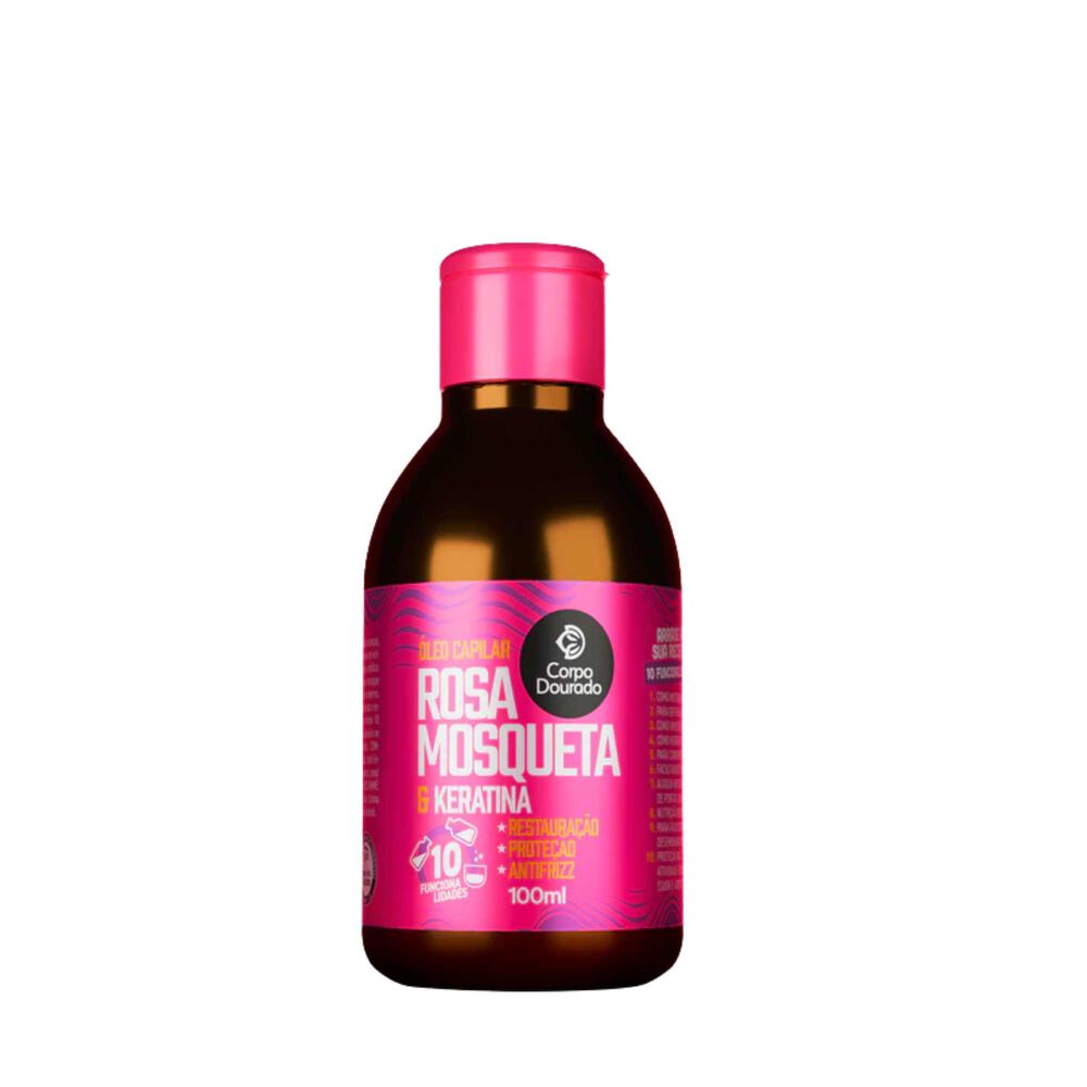 Aceite Capilar De Restauración Capilar Antifrizz Rosa Mosqueta 100ml image number 2.0