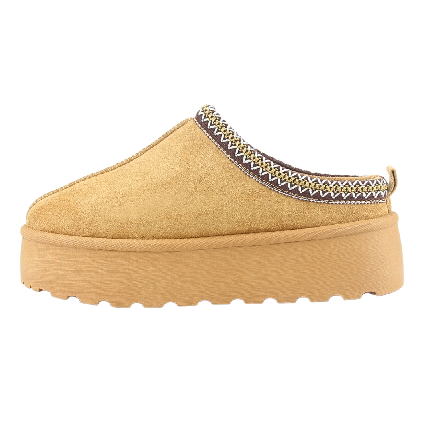 Pantufla Chalada Mujer Pinguih-3 Tostado Comfort image number 1.0