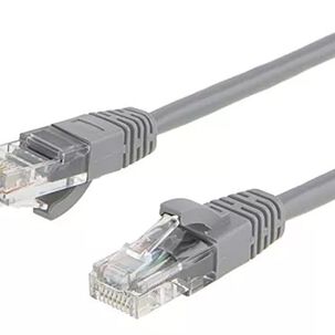 Cable Red Categoría 6 2mts Gris Cable Ethernet De Alta Velocidad X3