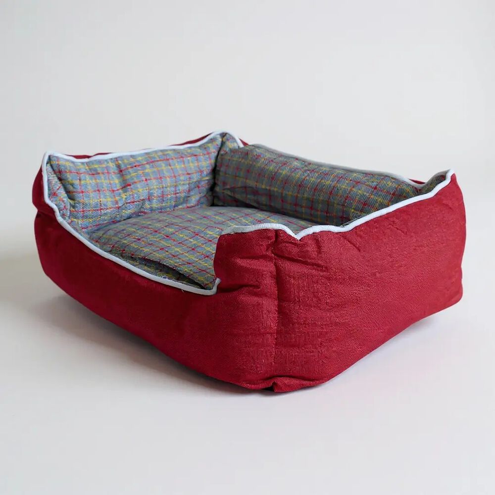 Cama Para Mascotas Espuma - Talla M (rojo) image number 3.0